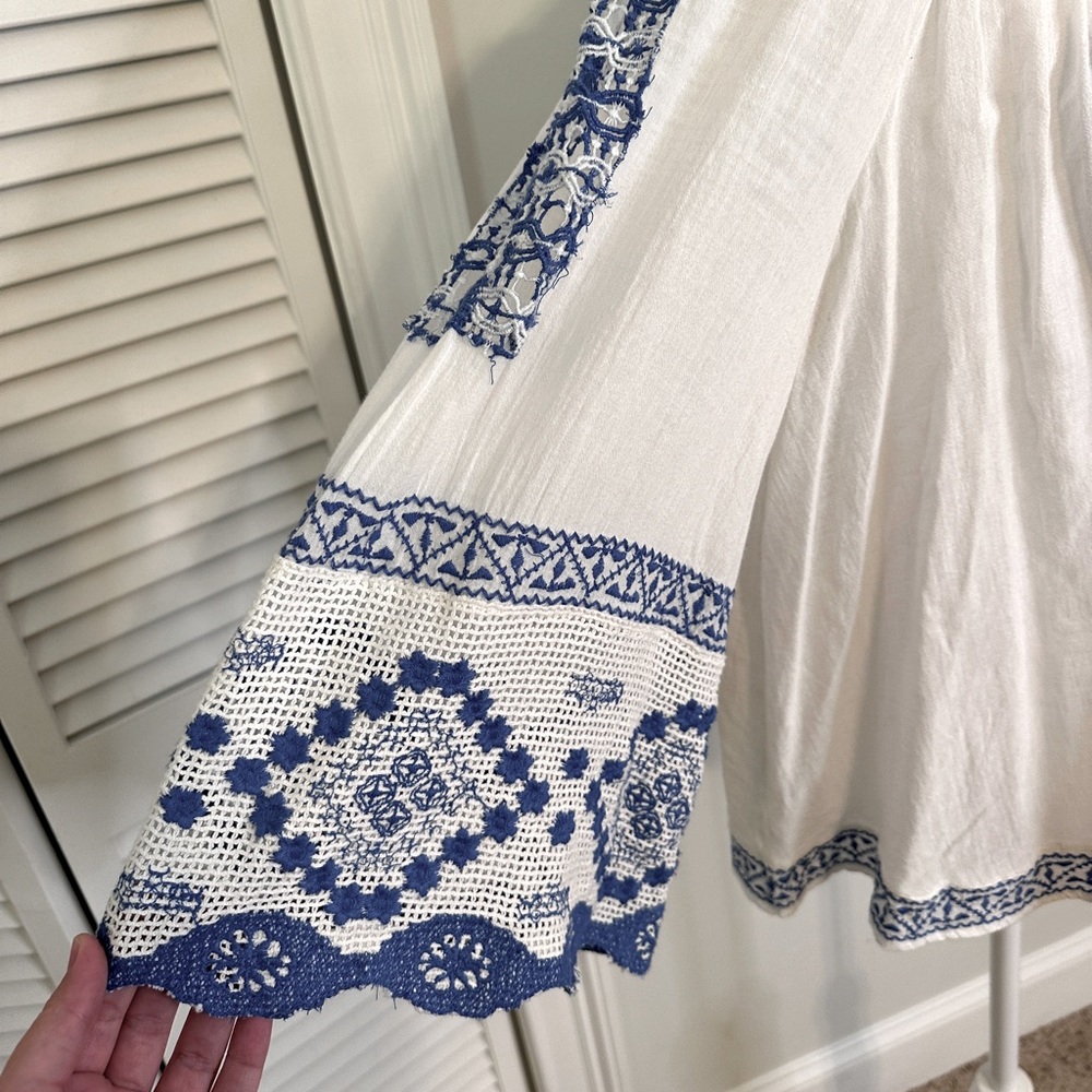 Free People Silver Springs Peasant Top - Picture 6 of 12